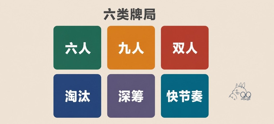 传奇扑克app六类牌局